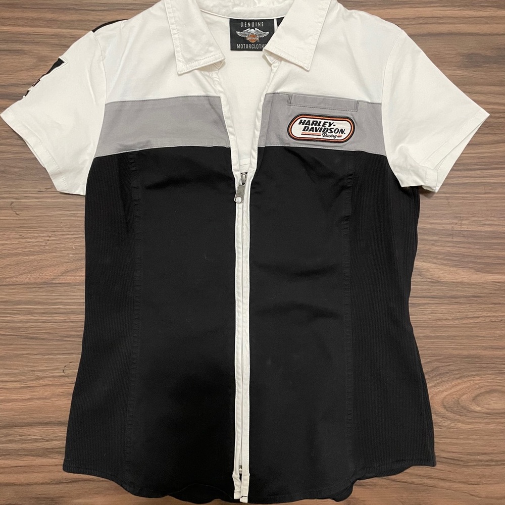 Women’s H-D Racing Zip-Front Shirt